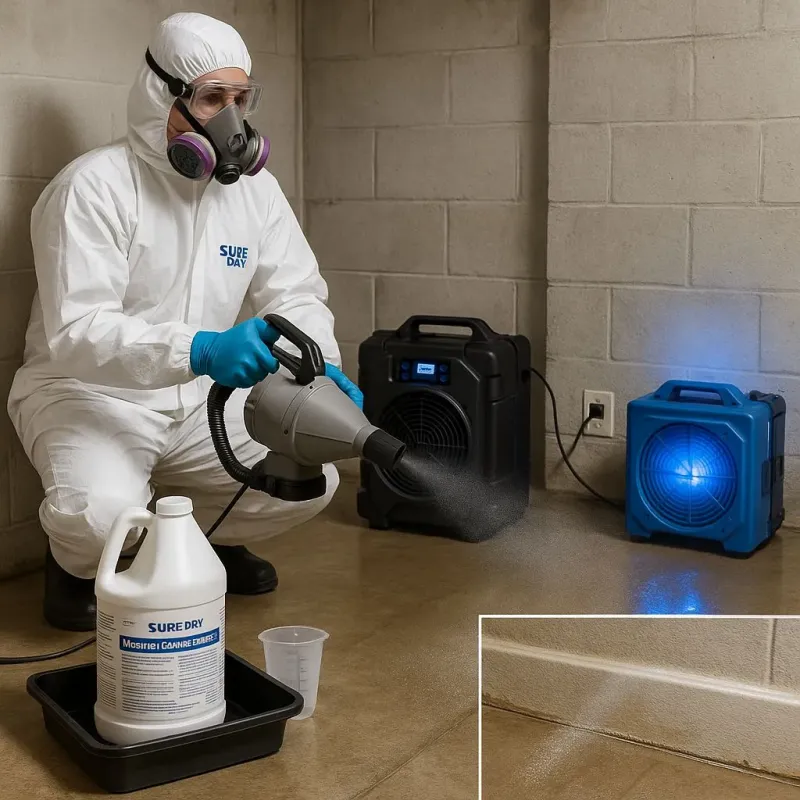 Sanitization and Odor Removal process in Fort Oglethorpe, GA