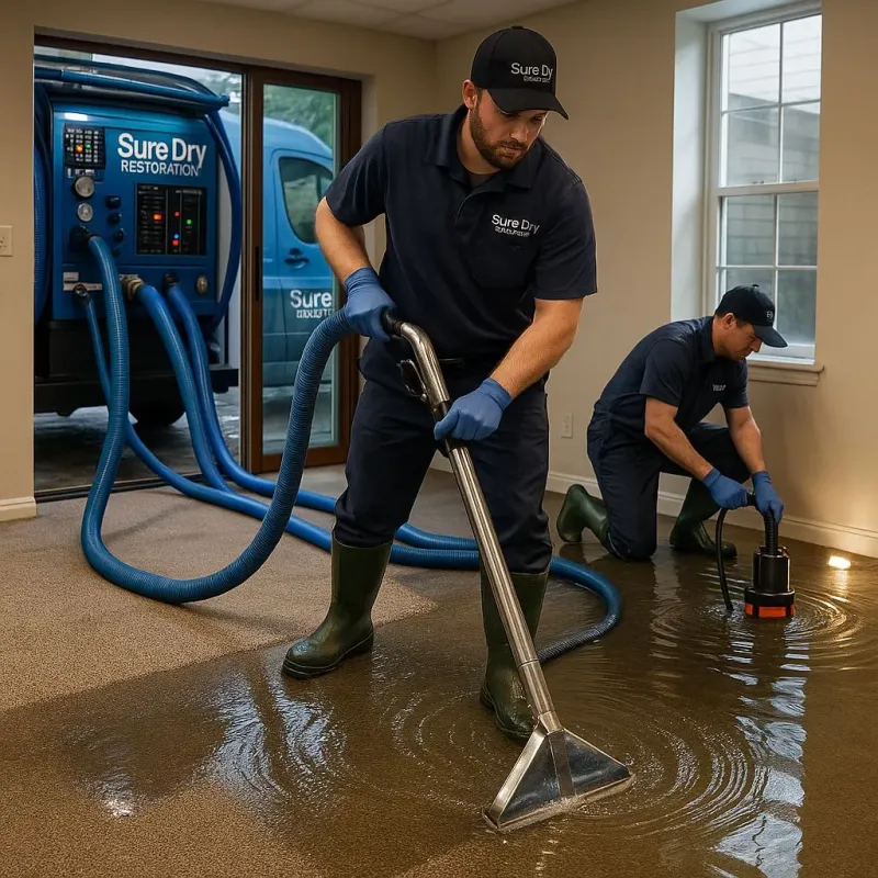 Water Extraction and Removal process in Fort Oglethorpe, GA